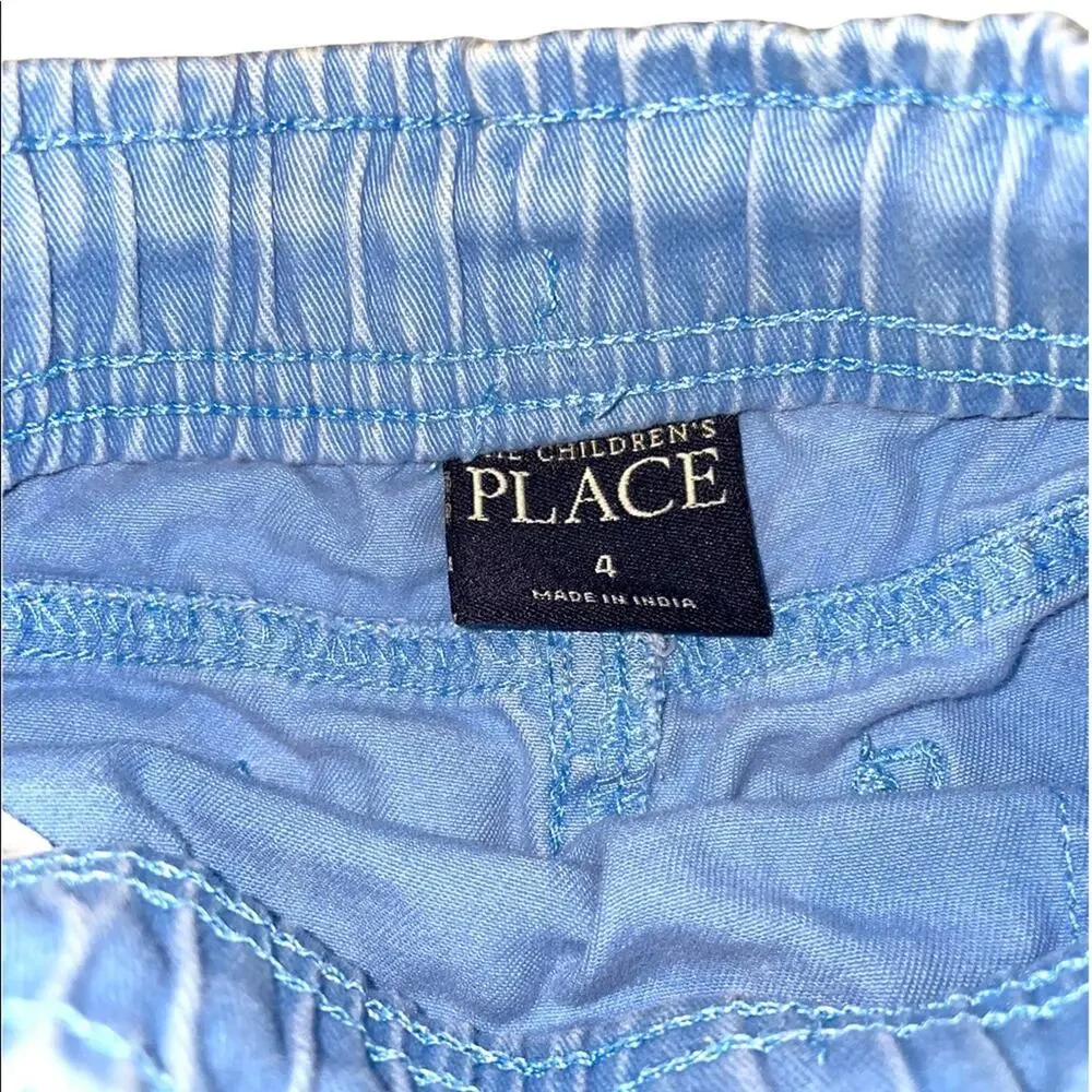 The Children’s Place Boys Sky Blue Cargo Shorts Size 4